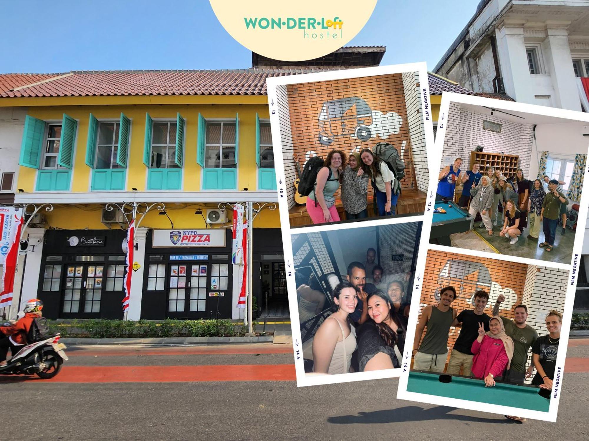 Wonderloft Hostel Kota Tua Jakarta Exterior photo